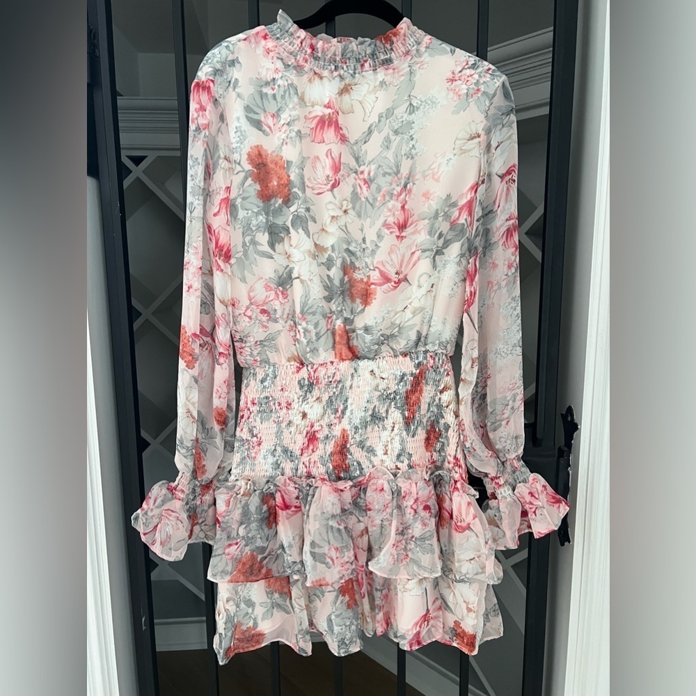 Garden Party Mini Long Sleeve Dress